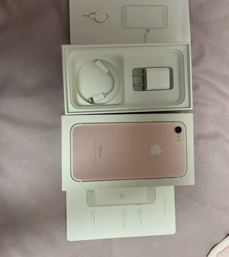 苹果iphone7手机盒,含说明书,取卡针...