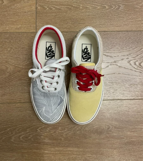 vans正品鸳鸯鞋34.5码 99新，穿下...