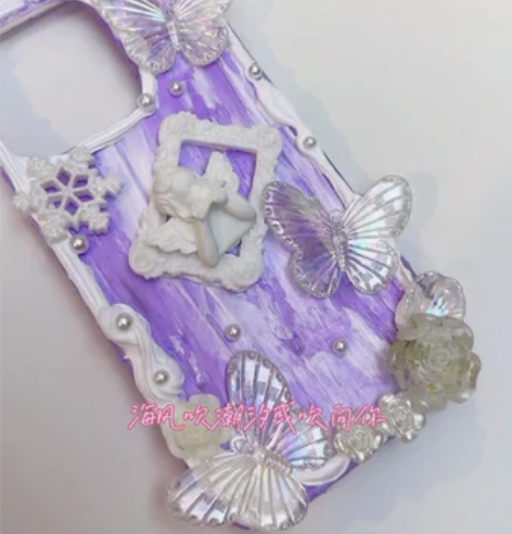 手机壳/手机套/手机保护套巴洛克奶油胶手机...