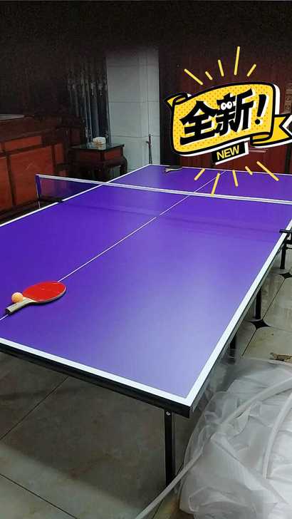 捡漏价处理可折叠乒乓球桌乒乓球桌球台家用室...