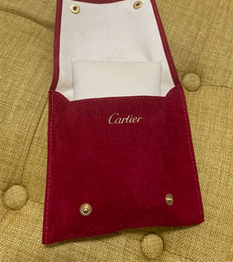cartier 卡地亚 手表收纳袋 专柜正...