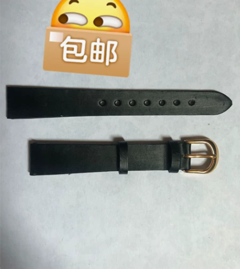 罗西尼原装表带 尺寸:14-12 颜色:黑...