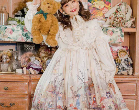 绘梦森林op日系lolita m码 拍照仅...