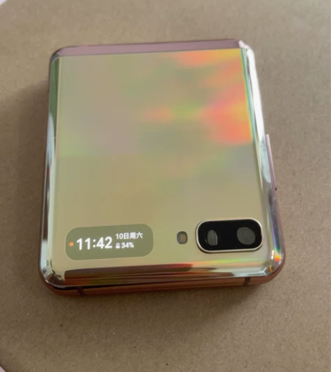 三星F7000小屏，原装拆机金色，也可以寄...