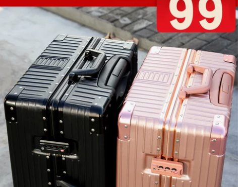 北爱旅行箱 拉杆箱万向轮行李箱女小结实耐用...
