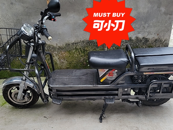 电瓶车72V32a载货王,满电能跑七八十公...