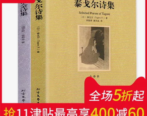 普希金诗集泰戈尔诗选正版飞鸟集全集助初中生...