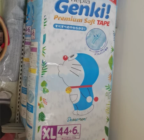 飘妮哆啦A梦纸尿裤xl 两包60bbc纸尿...
