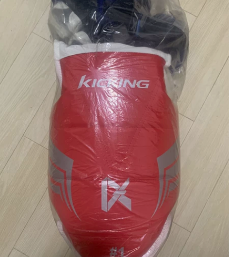 孩子练跆拳道三百多入手的全套护具，入手后道...