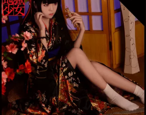 全新全套地狱少女cos阎魔爱 华丽原版百搭...