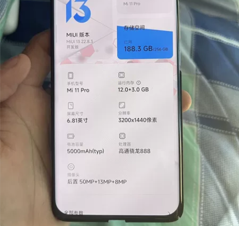 出售闲置小米11pro 12+256 后壳...