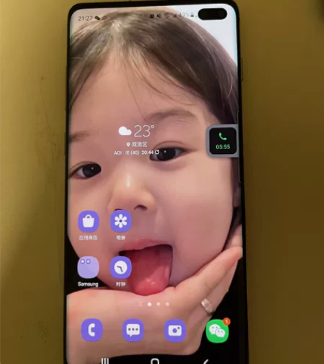 三星Galaxys10+国行128g，外观...