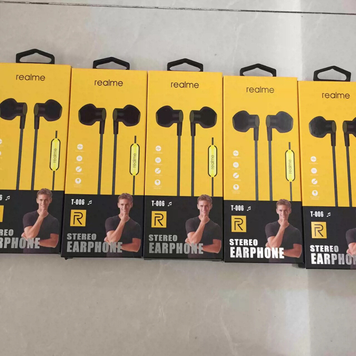 有线真我/realme T006半入耳式线...