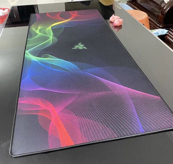 鼠标垫超大网吧鼠标垫 雷蛇细面鼠标垫70*...