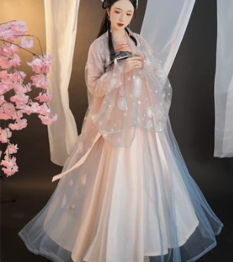 裳云兮 花若兮 m,仅试穿 还挺好看的,就...