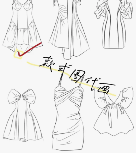 服装款式图代画 有需私 感兴趣的话点“我想...