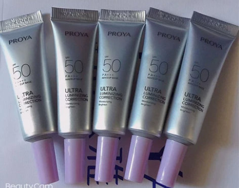 珀莱雅晶钻修颜防晒隔离乳SPF50提亮肤色...