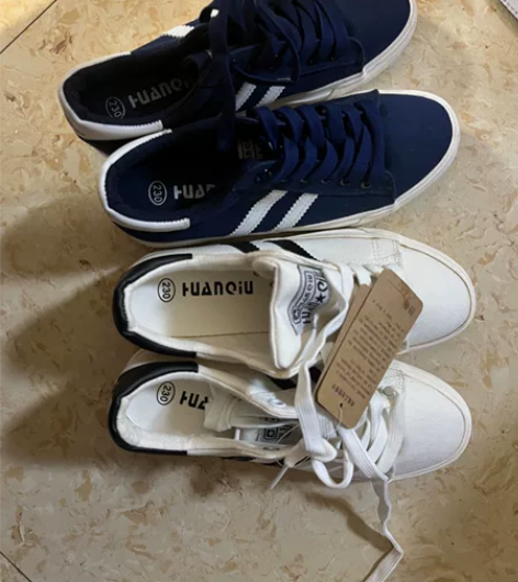 2双36码全新帆布鞋处理,白色全新未拆吊牌...