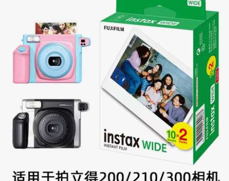 拍立得5寸宽幅相纸instax w300 ...