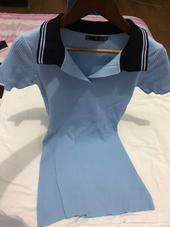 收腰超仙女森系甜美修身显瘦针织连衣裙女20...