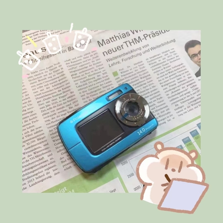 宝丽来宝丽来CCD复古相机*蓝色*黄色*包邮