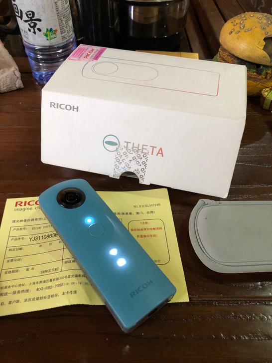 理光Theta SC360度相机sC 支持...