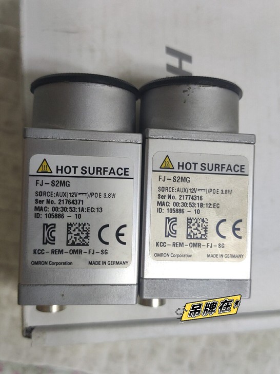欧姆龙 工业相机 FJ-82MG 2件 二...