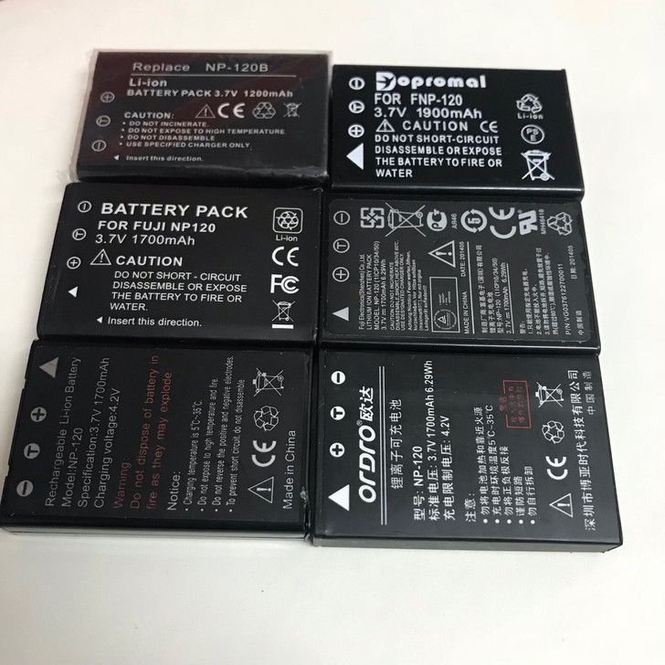 欧达摄像机NP-120电池np-120锂电...