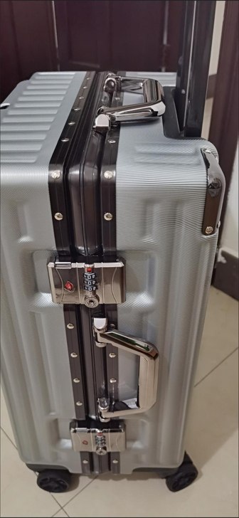 低价出高端旅行箱大容量韩版挂钩行李箱铝框拉...