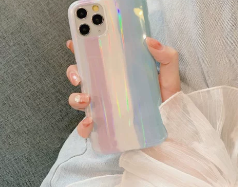 ins风2022年小红书爆款炫彩色w适用苹...