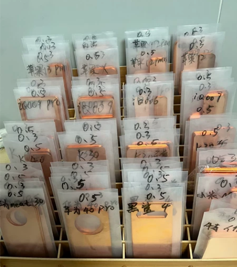 手机散热铜板定制,任意型号可定制,来图定制...
