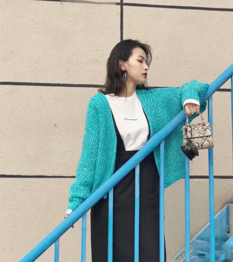 （moussy sly）背带裙背带长裙可拆...