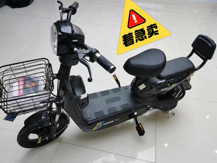 全新未拆封新国标3C认证电动车成人48V电...