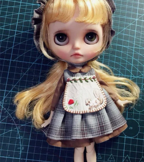 blythe小布娃衣年年的小木屋套装森系 ...