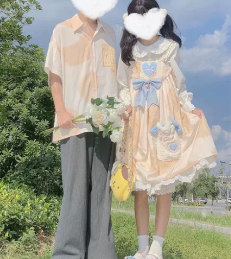 出塔塔塔原创正品小奶糕lolita带边夹,...