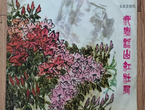 黑胶唱片:女高音独唱《我爱韶山红杜鹃》中国...