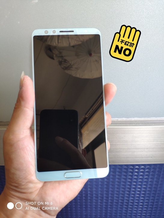 华为novA2s后压原装屏幕，显示正常，触...