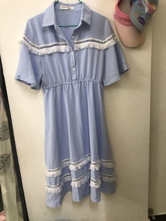 创女季松紧腰A字裙M码