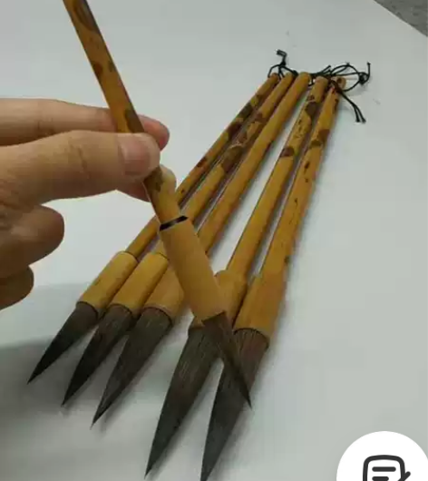 鼠须兼毫毛笔套装善琏湖笔欧楷田楷楷书行书草...