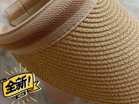 清仓包邮 网红草帽女夏天遮阳防晒太阳帽户外...