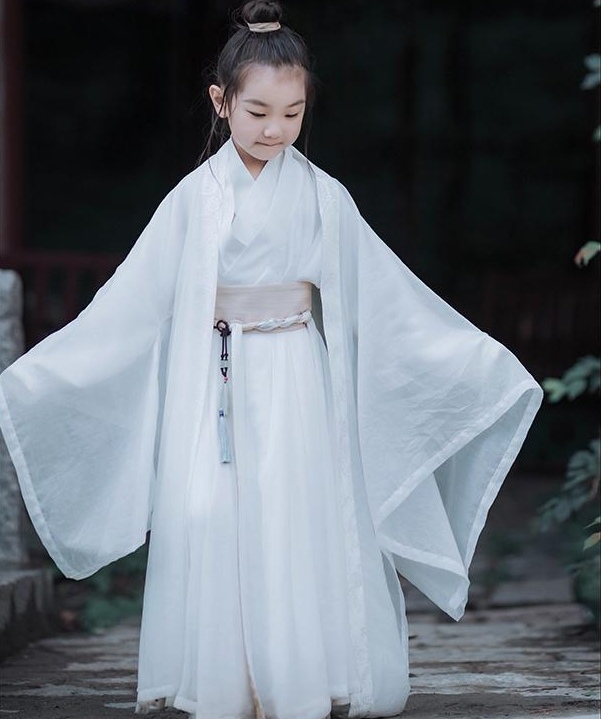 儿童汉服男女超仙学生古装书童国学服儿童走秀...