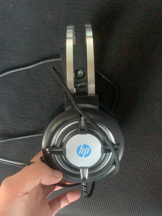 耳机HP惠普H120G USB7.1声卡电...