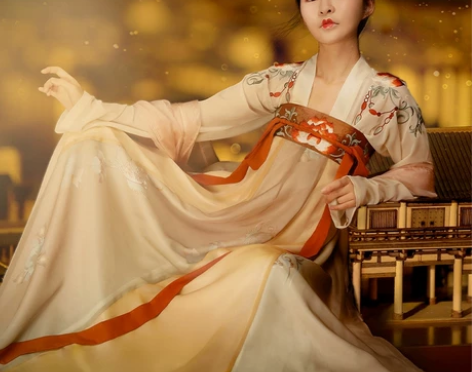 都城南庄汉服十二时辰闻染辰联名款绣花 上l...