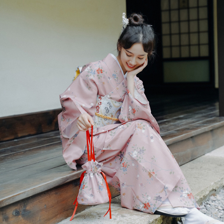 限时赏味少女日本浴衣复古日系摄影道具改良和...