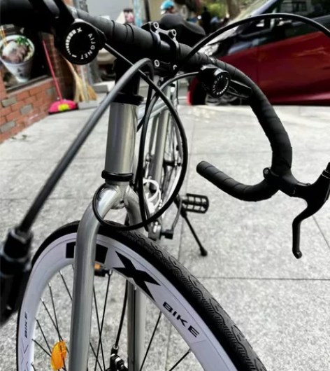 死飞自行车成年人单车公路赛车,给钱就出全新...