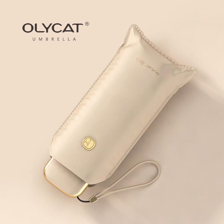 OLYCAT欧力猫黑胶遮阳伞 小巧便携太阳...