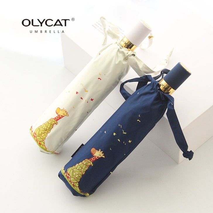 OLYCAT欧力猫长颈鹿三折防紫外线遮阳防...