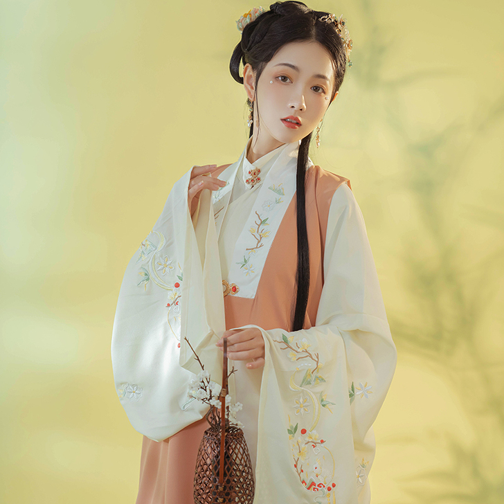 秋夜阑汉服女正品原创中国风古装立领长衫春秋...