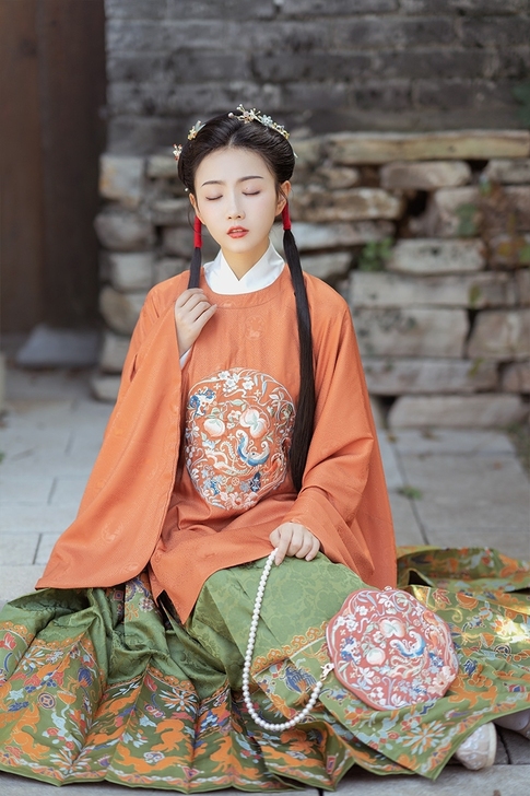 兰若庭 如约 圆领大襟 明制 汉服