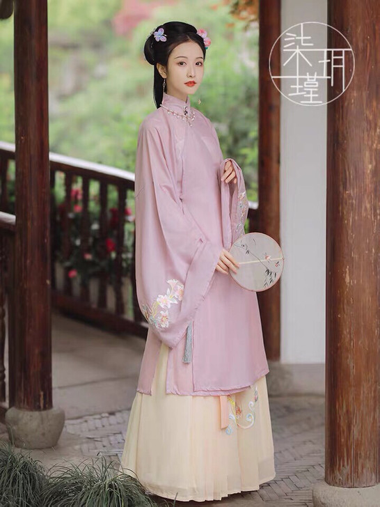 柒玥瑾瑶玥汉服女正品原创中国风秋超仙明制立...